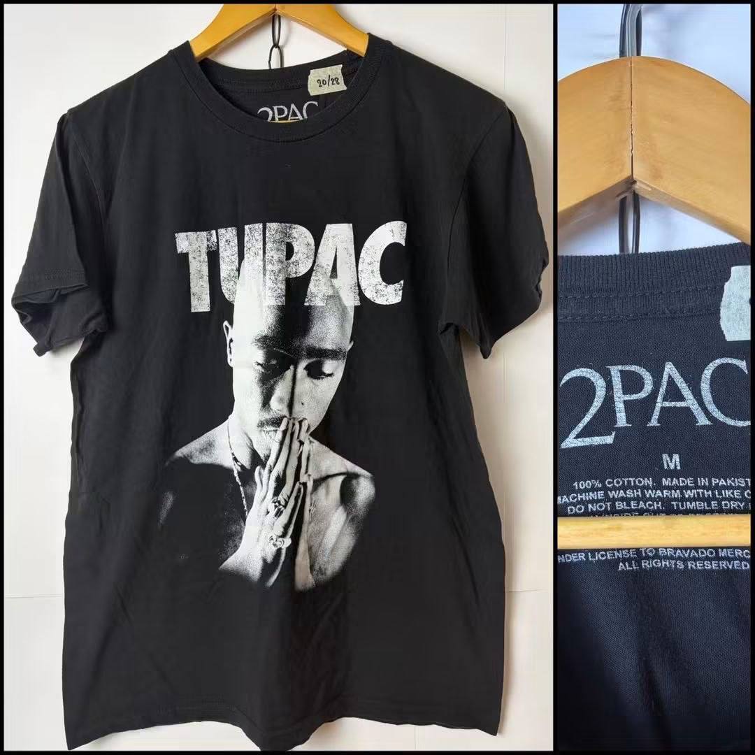 เสื้อยืดมือสอง Tupac / Black