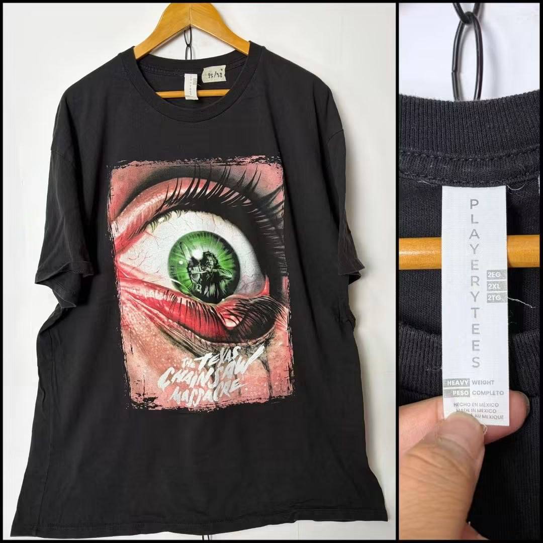 เสื้อยืดมือสอง Eye Graphic / Black