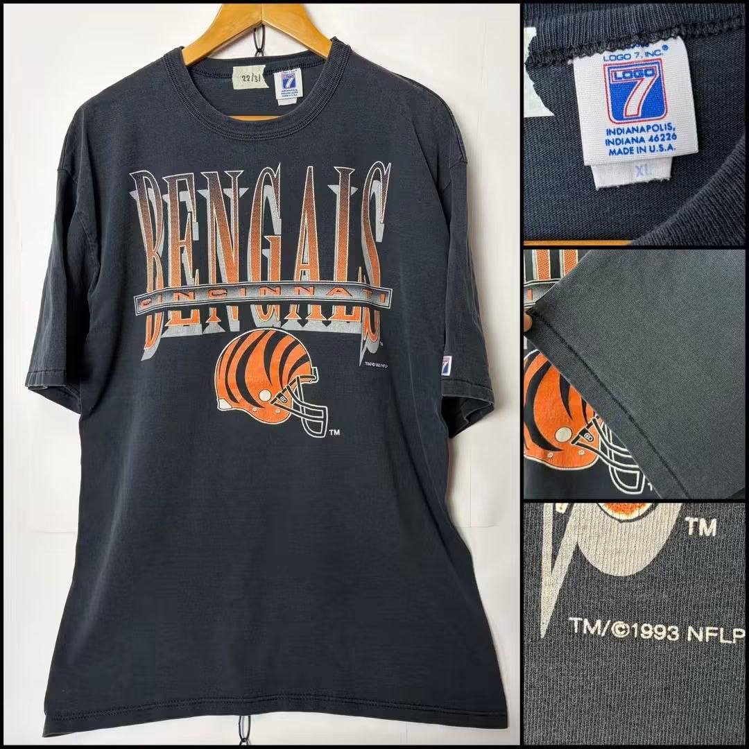 เสื้อยืดมือสอง Cincinnati Bengals / Black