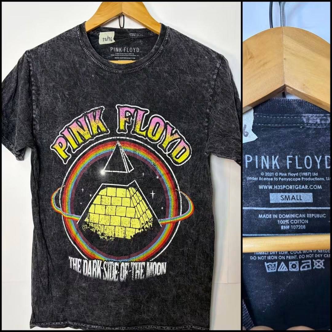 เสื้อยืดมือสอง Pink Floyd ลายปริซึม