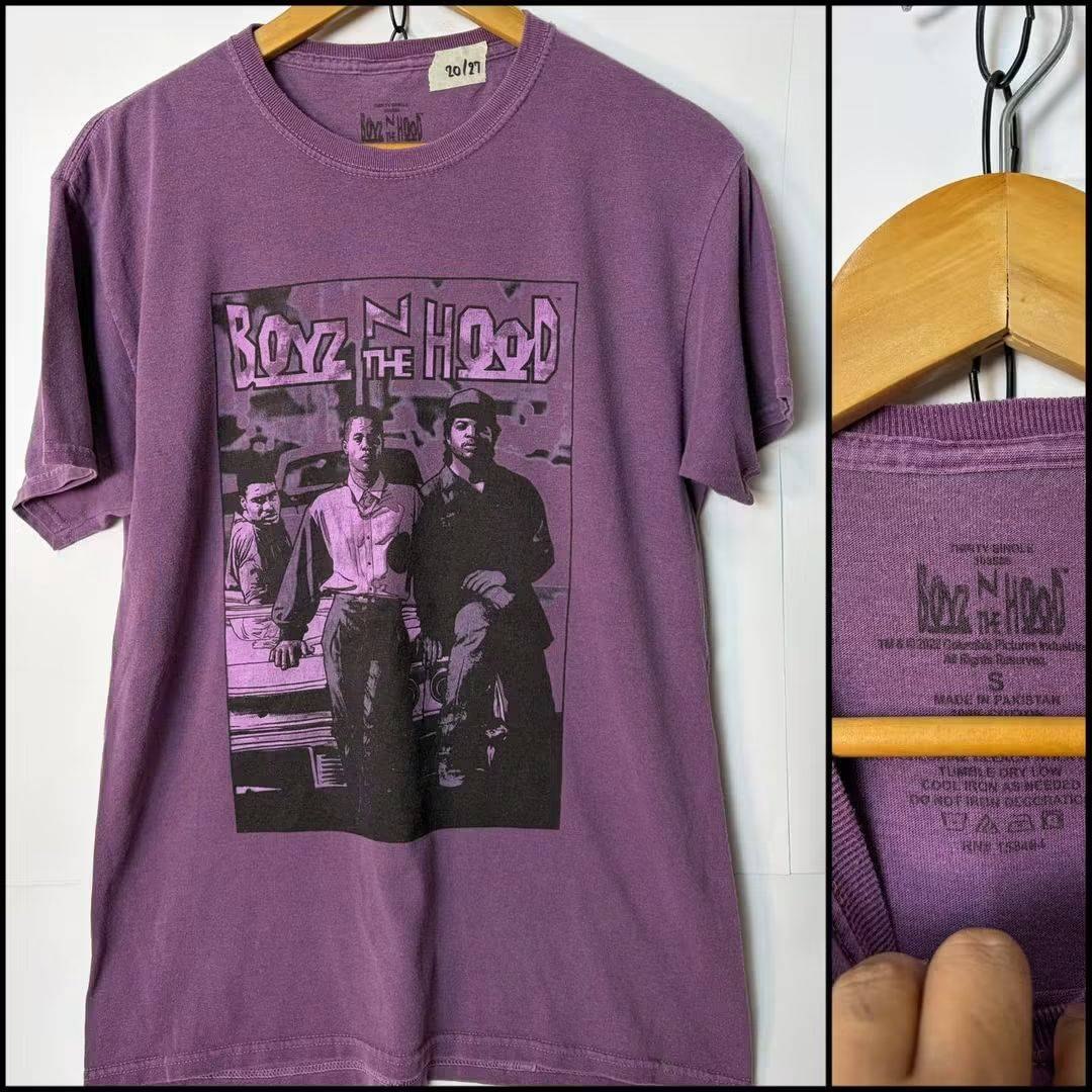 เสื้อยืดมือสอง Portrait Graphic / Purple